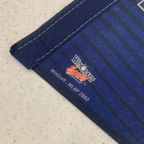 Set of 2 Vintage New York Yankees Collectible Wall Hanging Pennant Flags - Picture 12 of 16